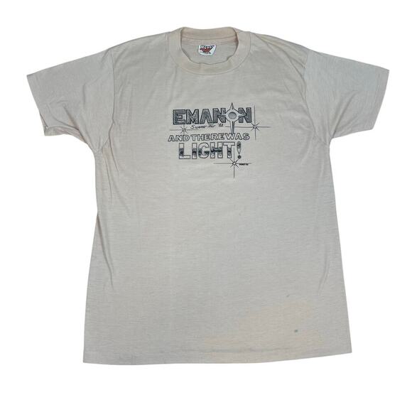 vintage tshirt Emanon Summer Tour 1982 size large - Picture 1 of 6